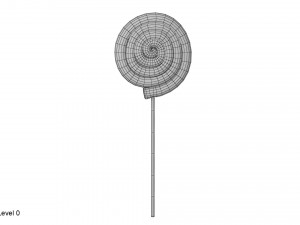 swirl lollipop Modèle 3D