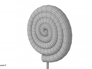 swirl lollipop Modèle 3D