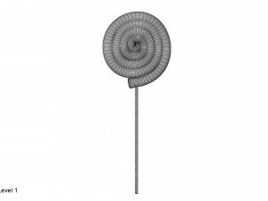 swirl lollipop Modèle 3D