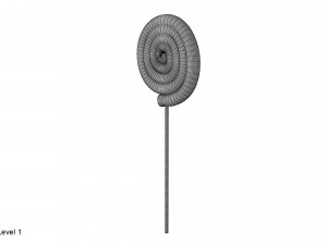 swirl lollipop Modèle 3D