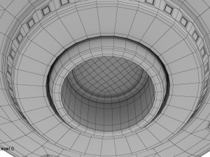 cartoon ufo Model 3D