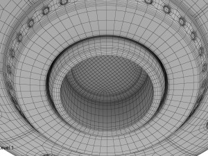 cartoon ufo Model 3D