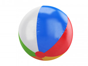 beach ball Model 3D