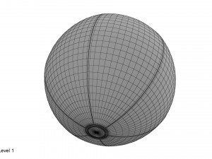 beach ball Model 3D