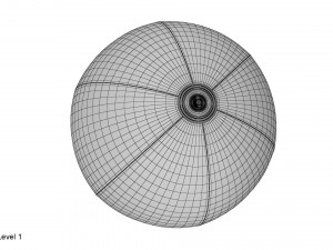 beach ball Model 3D