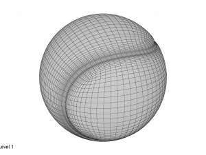 tennis ball 3D Model