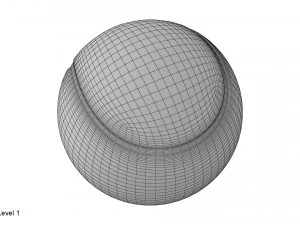 tennis ball 3D Model