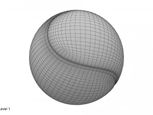 tennis ball 3D Model