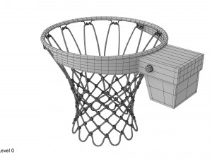 basketball rim 3D Модель