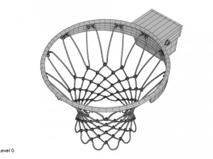 篮球框 3D 模型