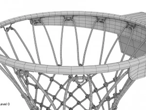 篮球框 3D 模型