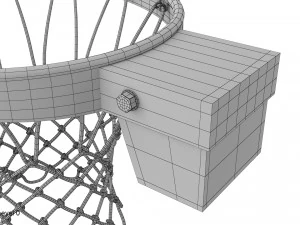 篮球框 3D 模型