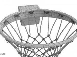 篮球框 3D 模型
