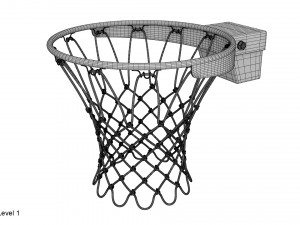 basketball rim 3D Модель