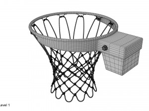 basketball rim 3D Модель