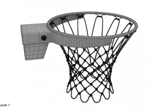 篮球框 3D 模型