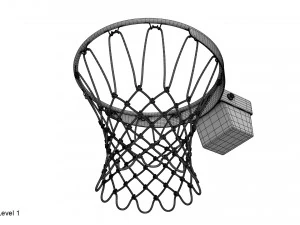 篮球框 3D 模型