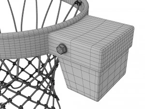 篮球框 3D 模型