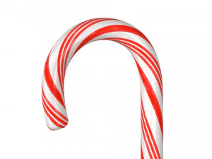 candy cane 3D Model