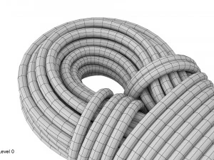 climbing rope 3D Model