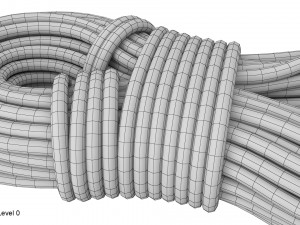 climbing rope 3D Model