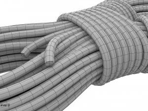 climbing rope 3D Model