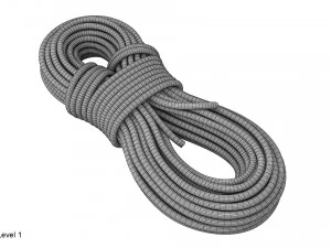 climbing rope 3D Model