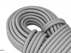climbing rope 3D Model