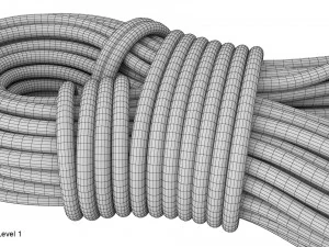 climbing rope 3D Model