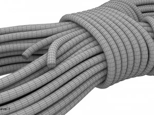climbing rope 3D Model