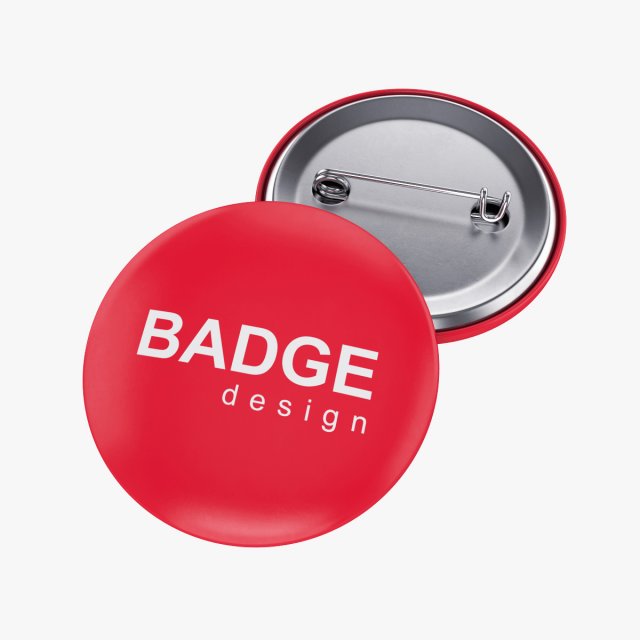 badge pin 3D 모델 .c4d .max .obj .3ds .fbx .stl .blend 