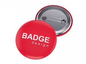badge pin 3D 모델