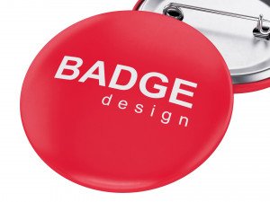 badge pin 3D 모델