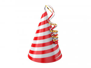 imprezowa czapka Model 3D