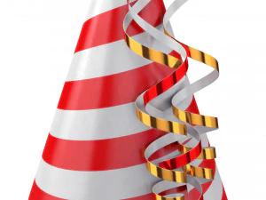 imprezowa czapka Model 3D