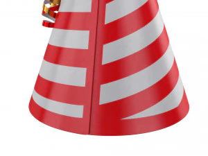 imprezowa czapka Model 3D