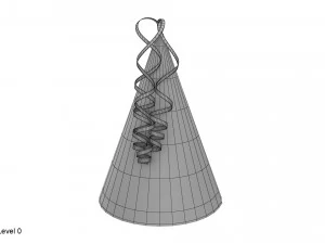 imprezowa czapka Model 3D