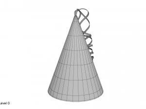 imprezowa czapka Model 3D