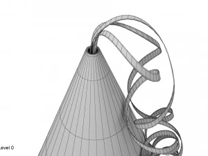 imprezowa czapka Model 3D