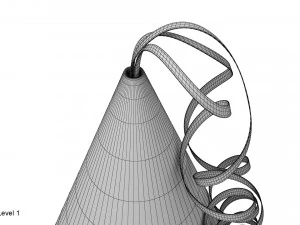 imprezowa czapka Model 3D