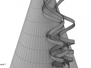 imprezowa czapka Model 3D