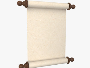 scroll 3D 모델