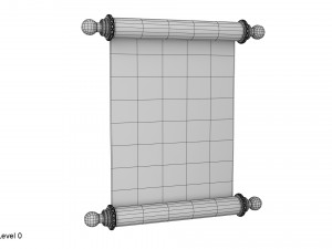 scroll Modèle 3D