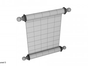 scroll Modèle 3D