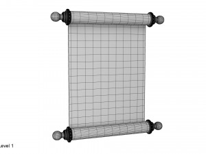 scroll Modèle 3D