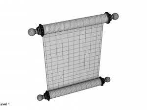 scroll Modèle 3D