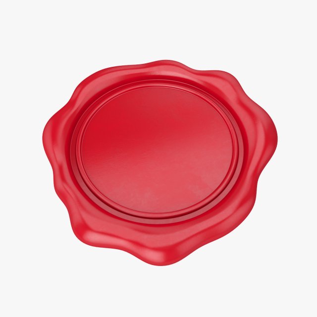 wax seal 3D 模型 .c4d .max .obj .3ds .fbx .stl .blend 