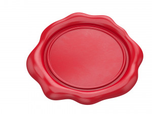 wax seal 3D 模型