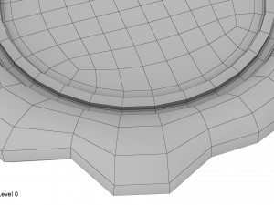 wax seal 3D 模型