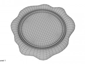 wax seal 3D 模型